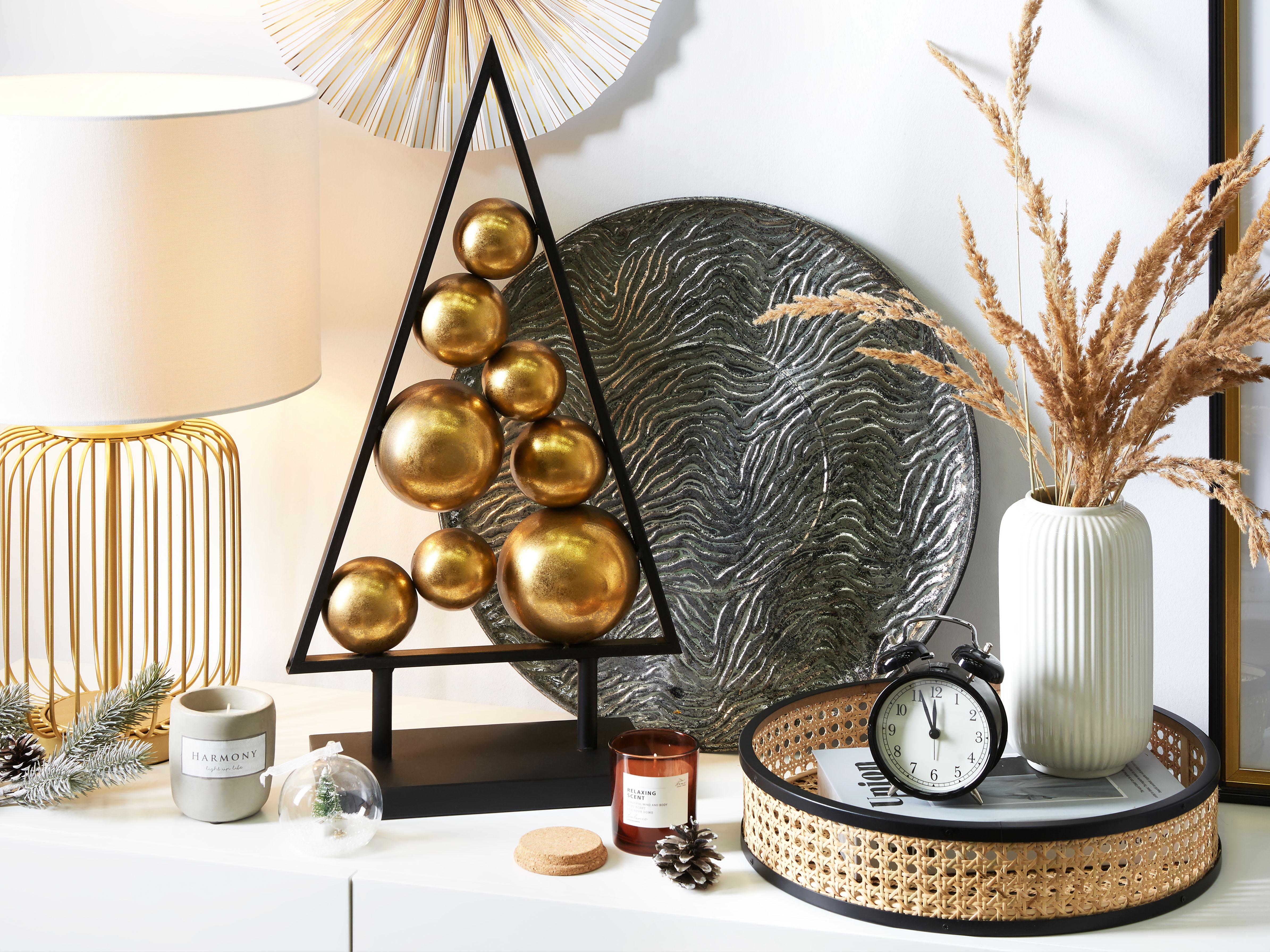 Kerstdecoratie RANUA Kerstboom 65 cm Goud
