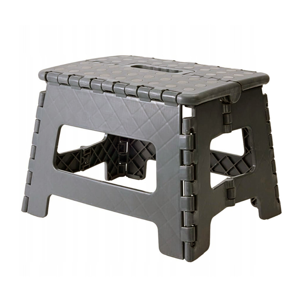 Marchepied pliant antidérapant 150 kg - Gris