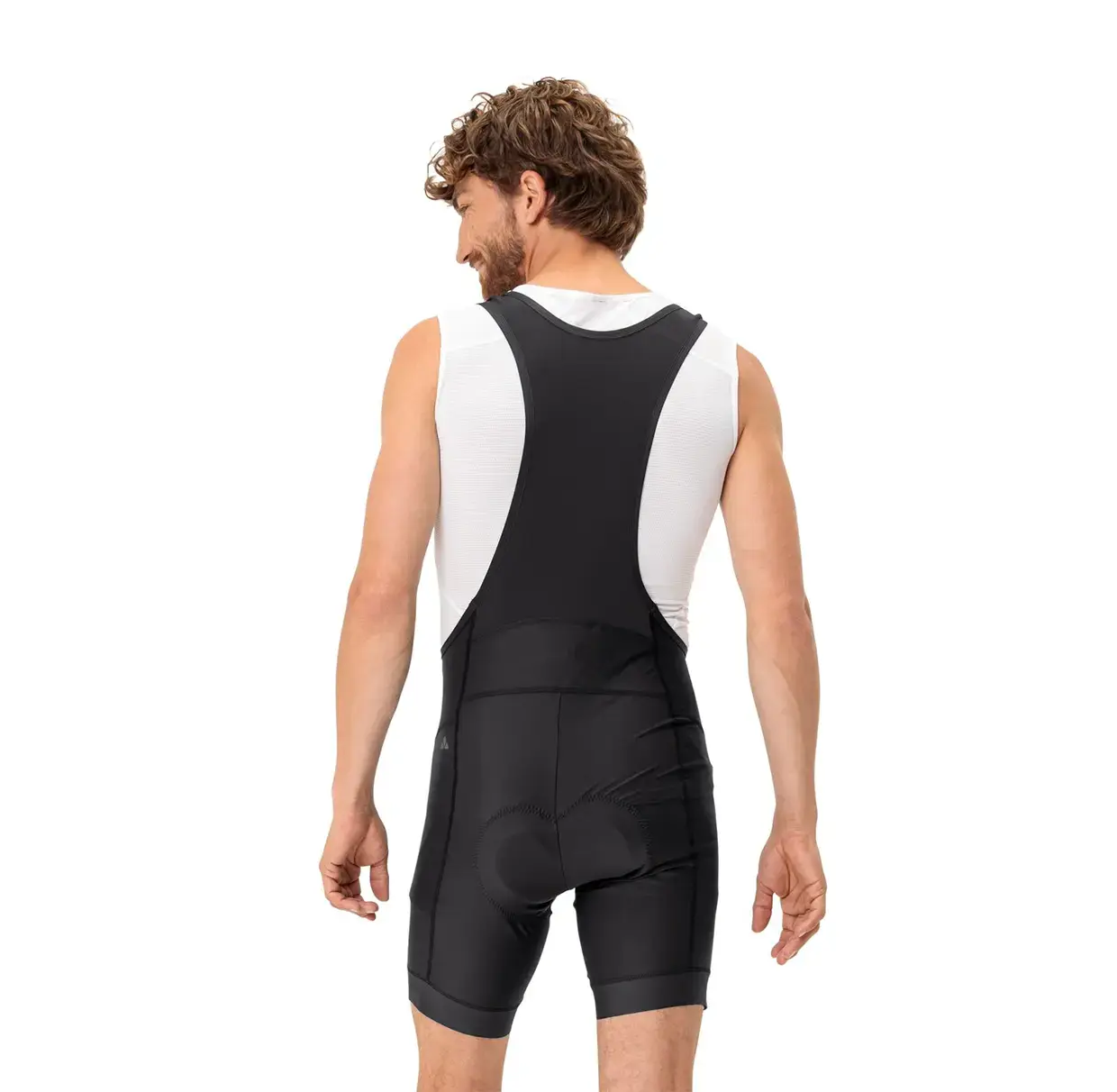 VAUDE Posta Fietsbroek Kort Zwart Heren