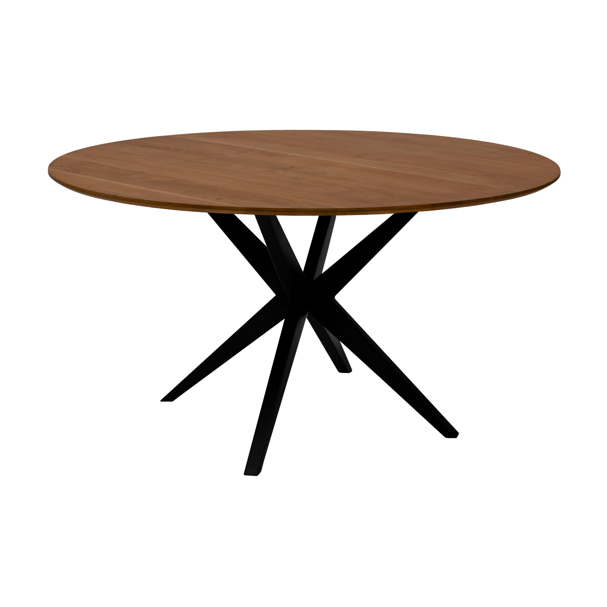 Kick tafel Havard - rond 140cm bruin