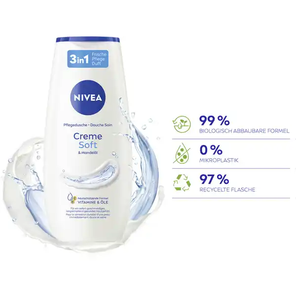 Pflegedusche Creme Soft & Mandelöl