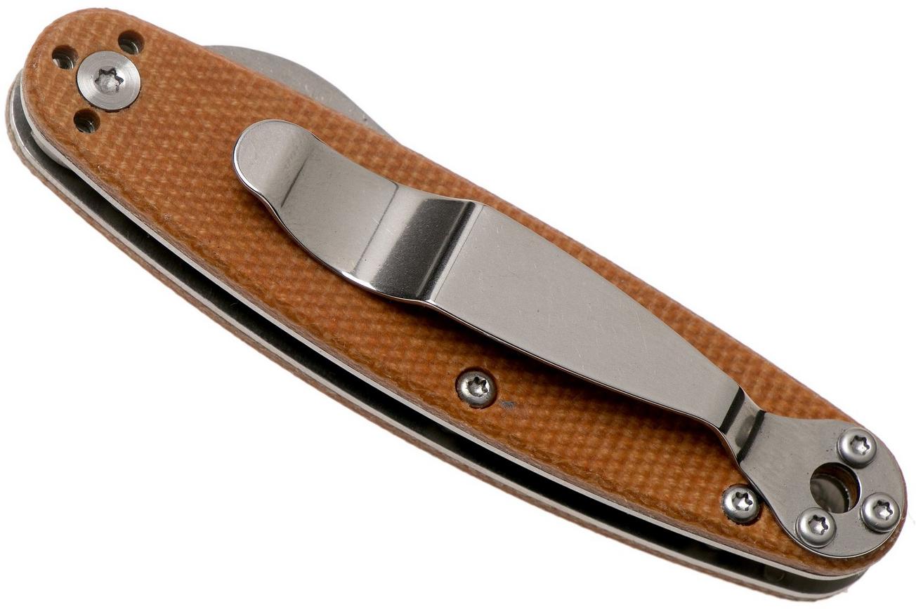 ESEE Churp EE-CH-02 D2, Brown Micarta zakmes