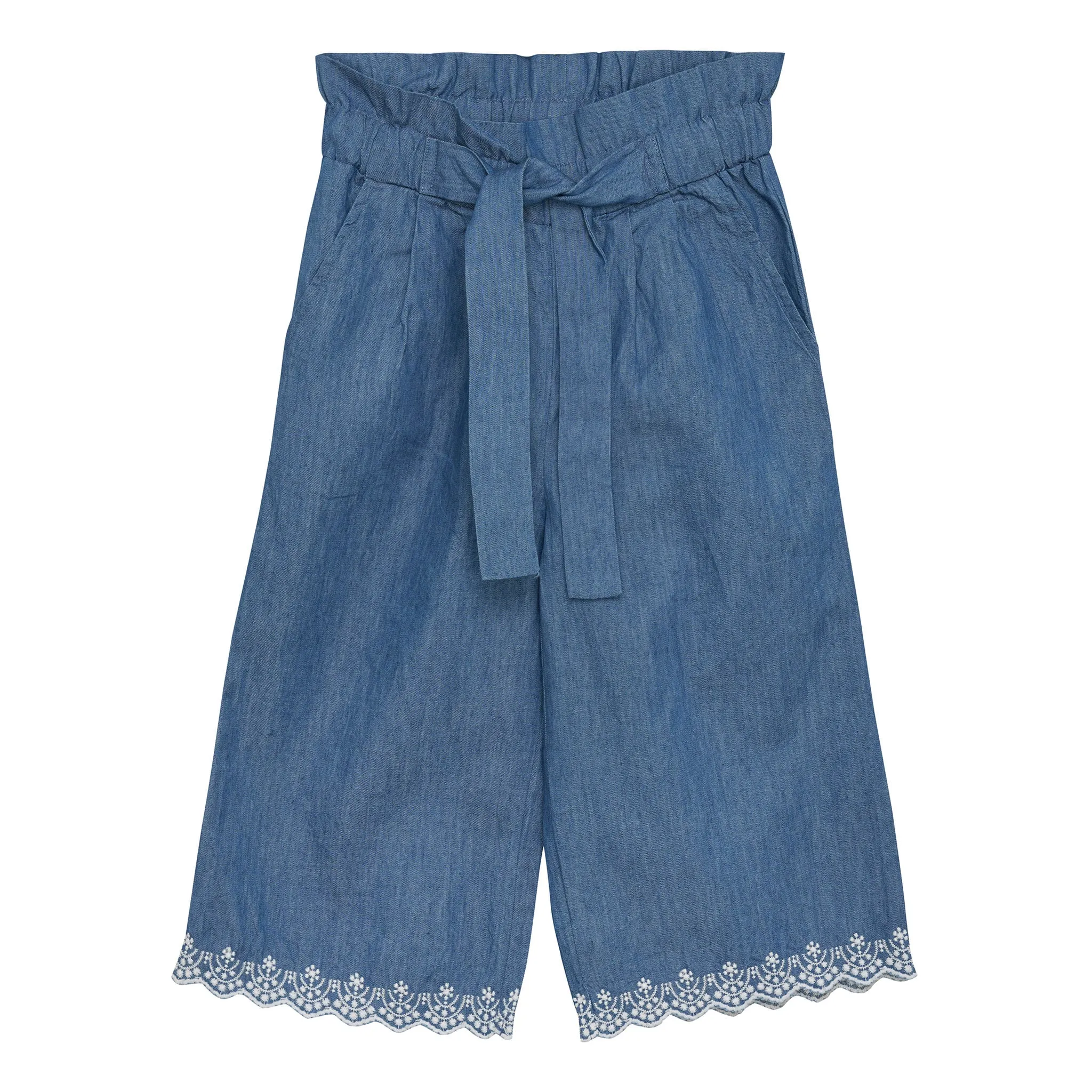 En Fant Pantalon Large Denim 3-8ans