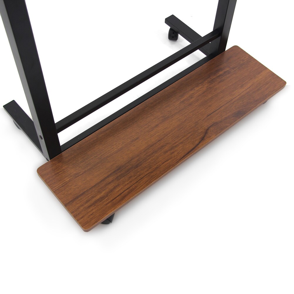 Stehschreibtisch WORKSTATION II Melaminharzbeschichtete Spanplatte, Gestell pulverbeschichteter Stahl hjh OFFICE