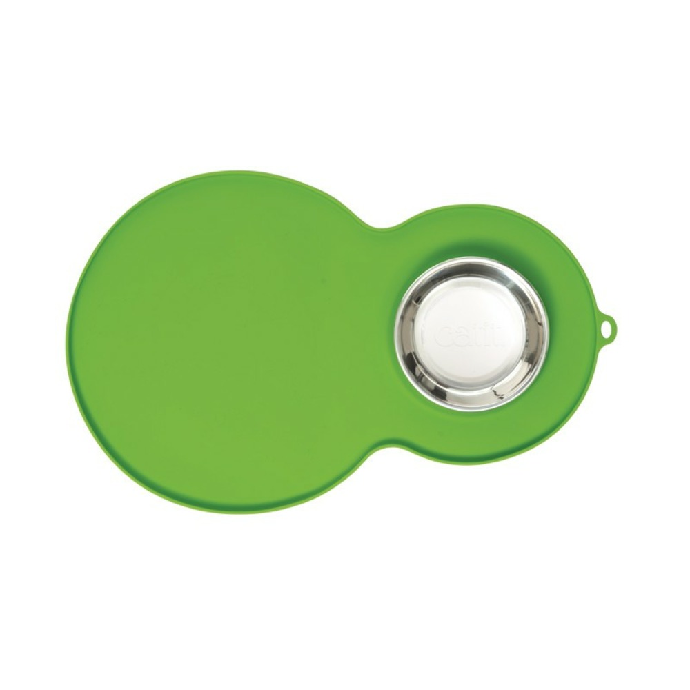 Catit set de table peanut vert taille m