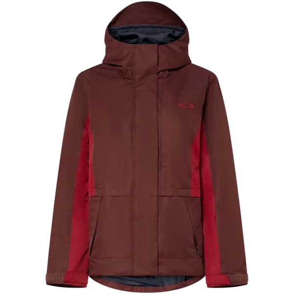 Veste de ski OAKLEY HEAVENLY RC JACKET W GRENACHE/IRON RED
