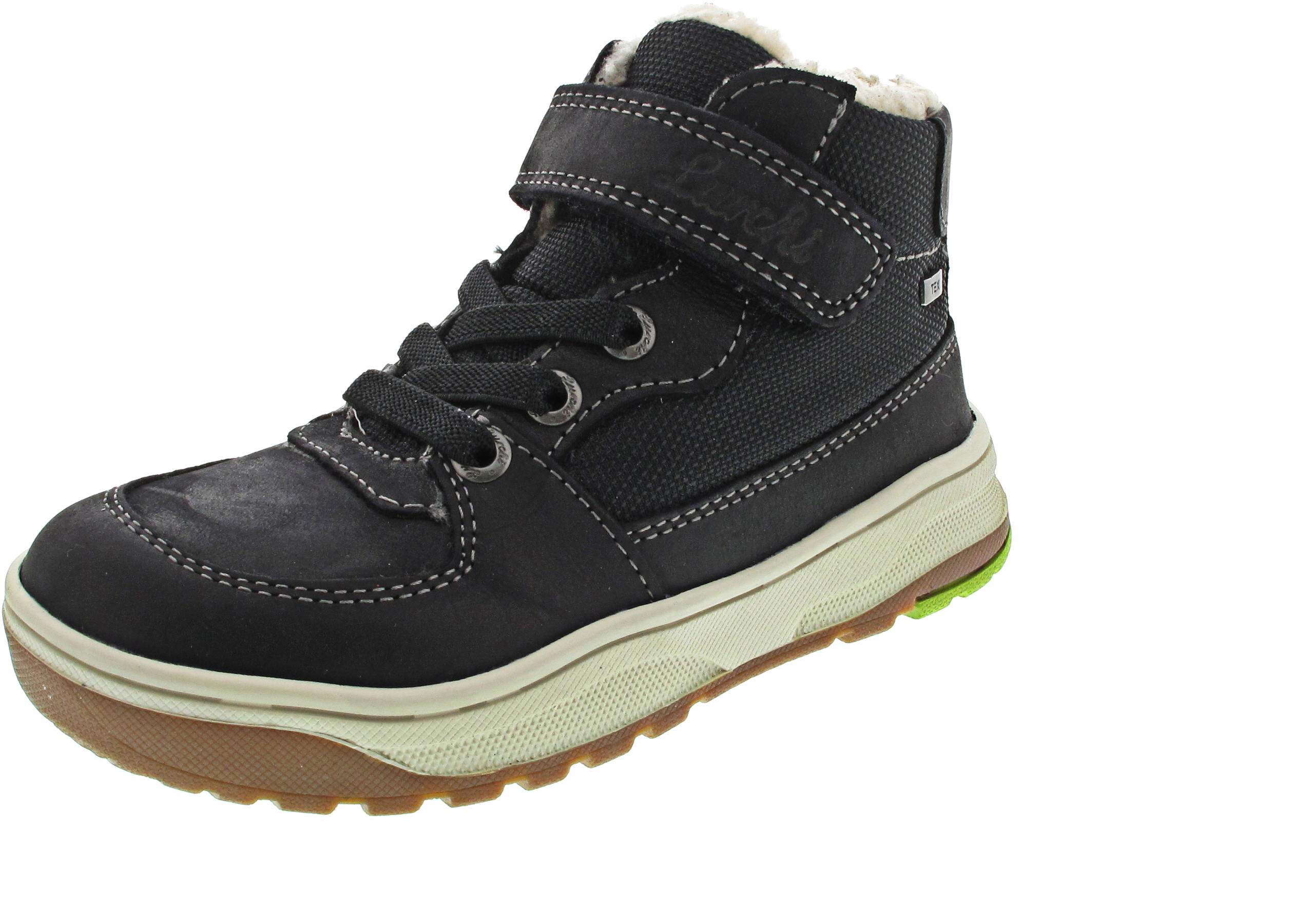 Lurchi Davin-Tex Klettstiefel Tex schwarz