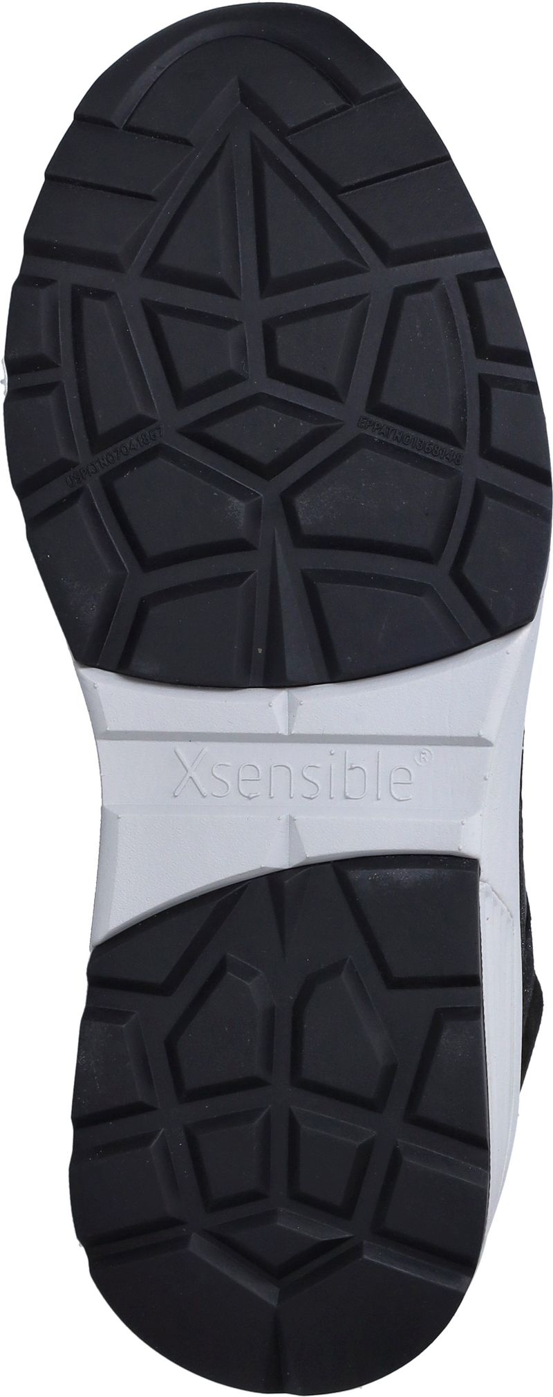 Xsensible Tower Stretchwalker Veterboots Zwart Dames