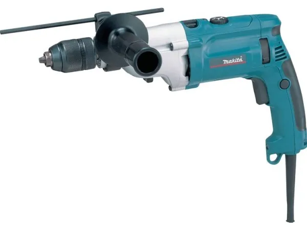 Makita HP2071FJ - Hammerbor - 1010 W - 2-hastigheders - nøgleløs borepatron 13 mm