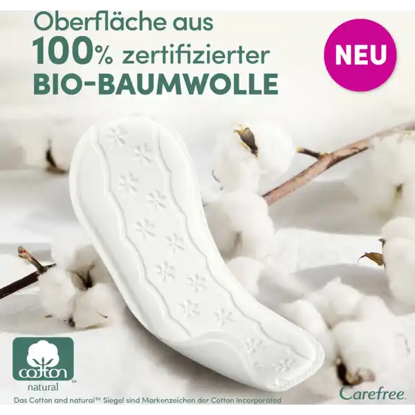 Slipeinlagen Organic Cotton Normal