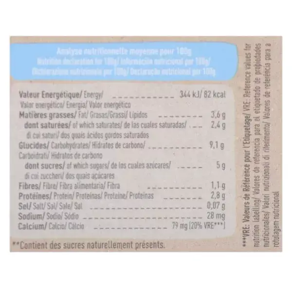 Babybio Sorvetes Lácteos Orgânicos de Leite de Ovelha com Sabor de Pera em Sachês +6m 4 x 85g
