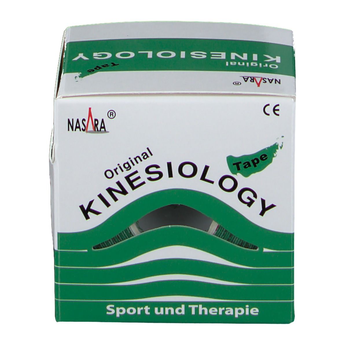 NASARA® Kinesiology-Tape classic 5 cm x 5 m Rolle Grün