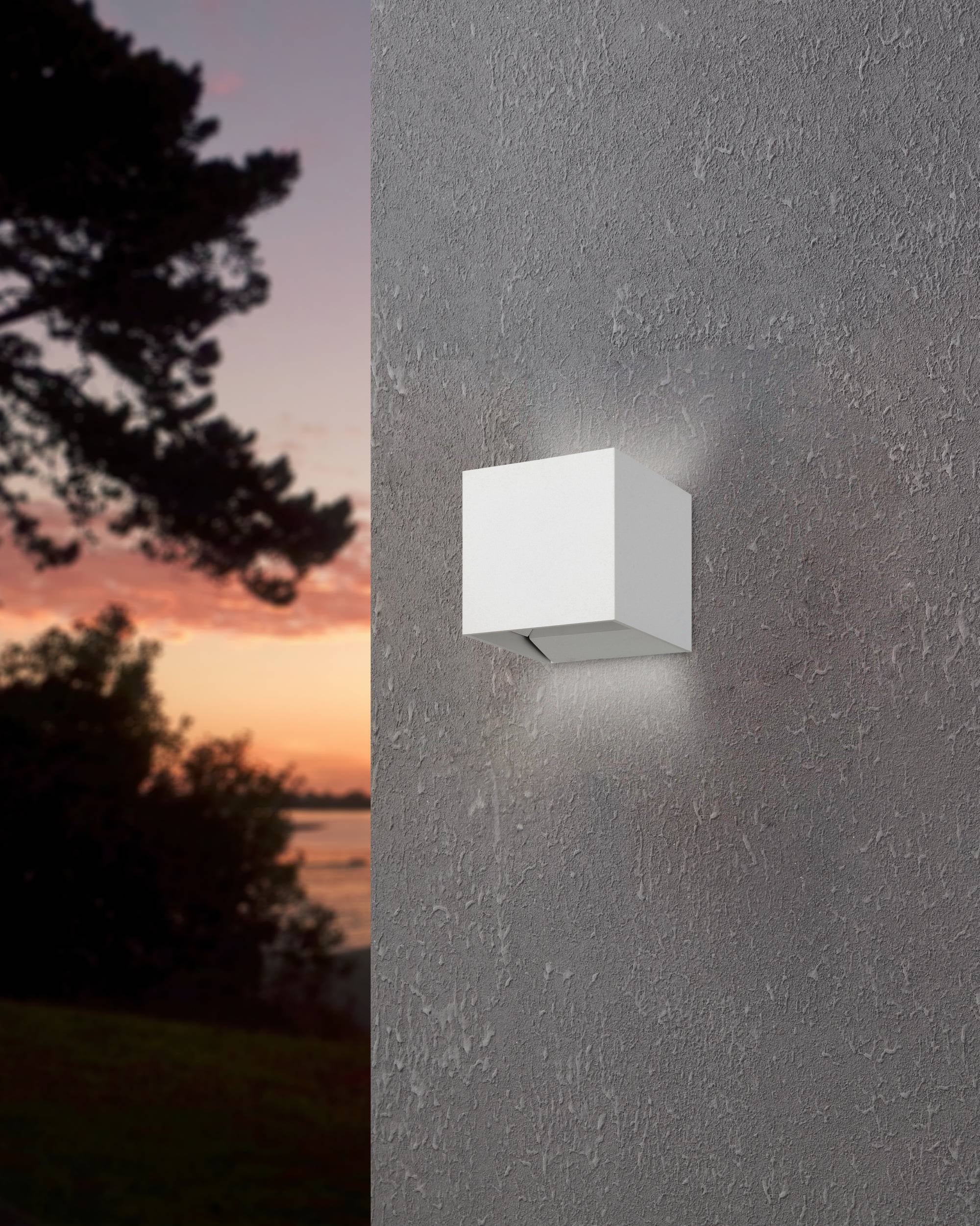 EGLO Calpino 3 Wandlamp - LED - 10 cm - Wit