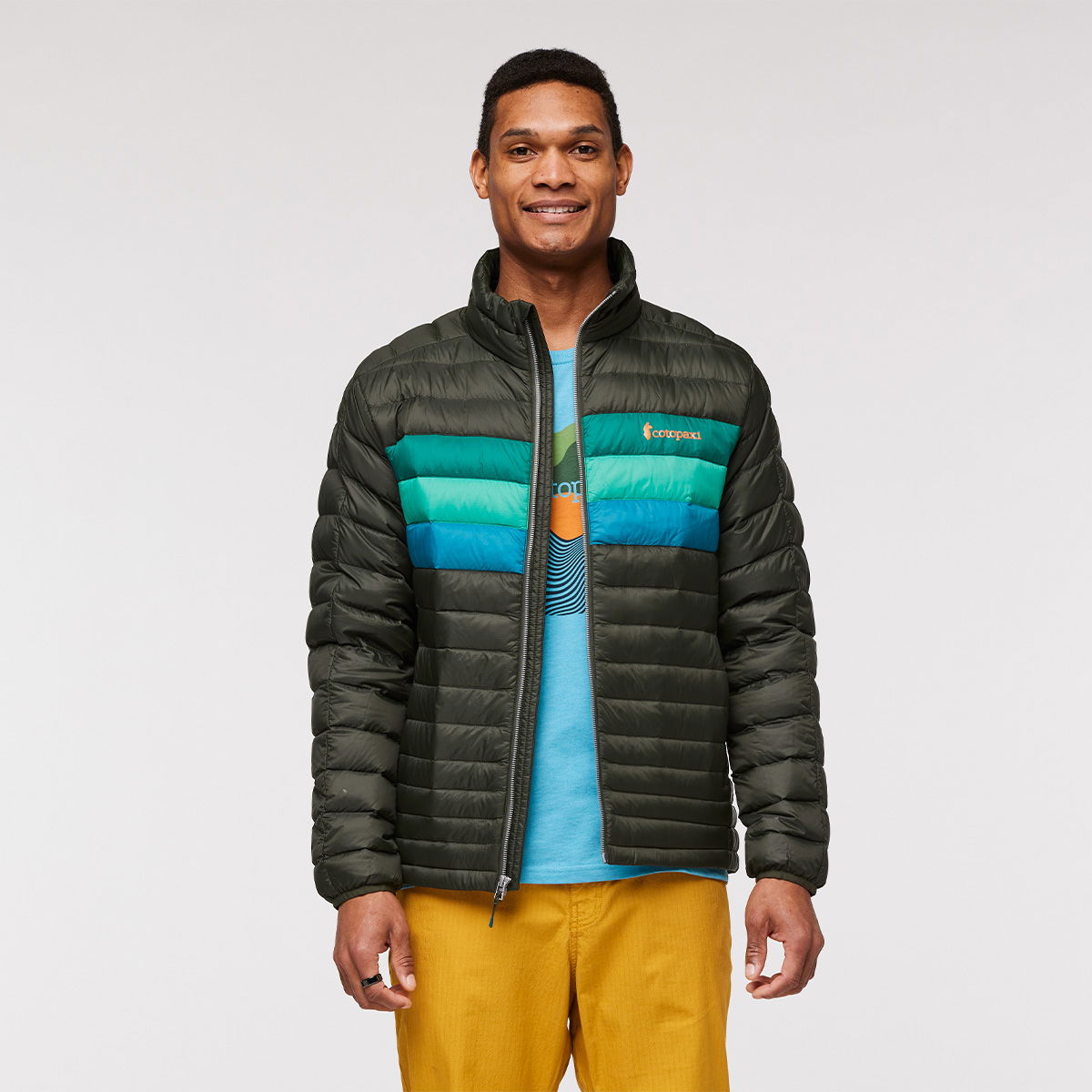 Cotopaxi Fuego Down dunjakke, herre (Woods Stripes)