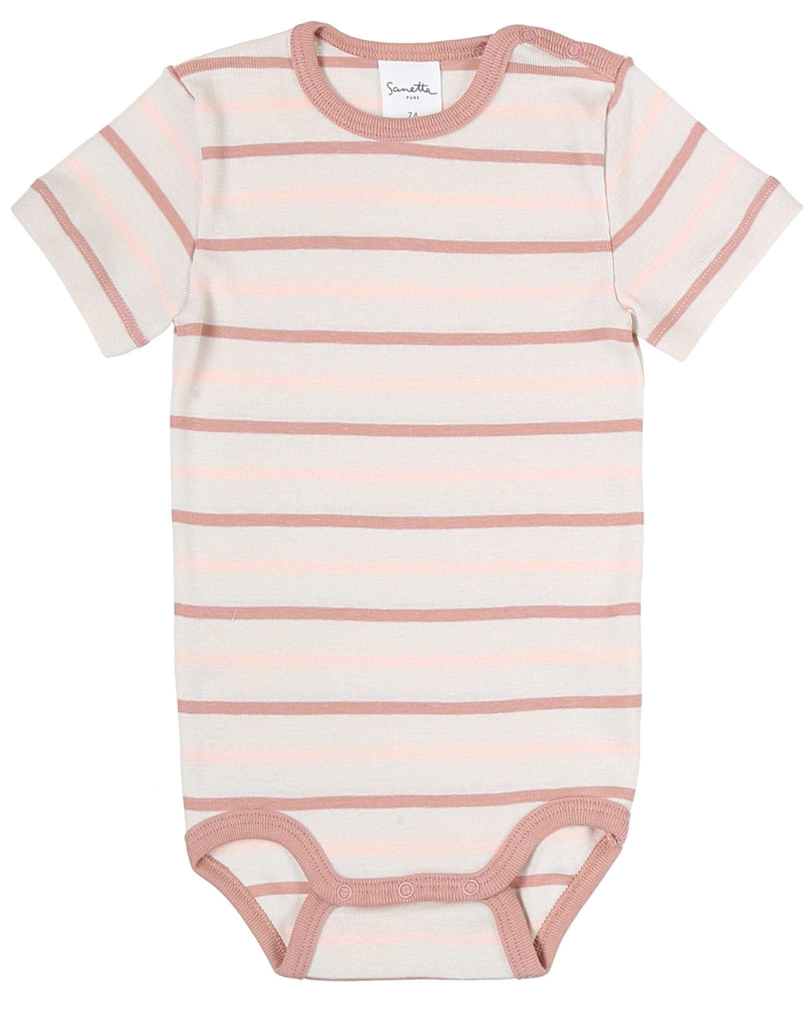 Kurzarm-Body SHEETS 3er-Pack in peach blush