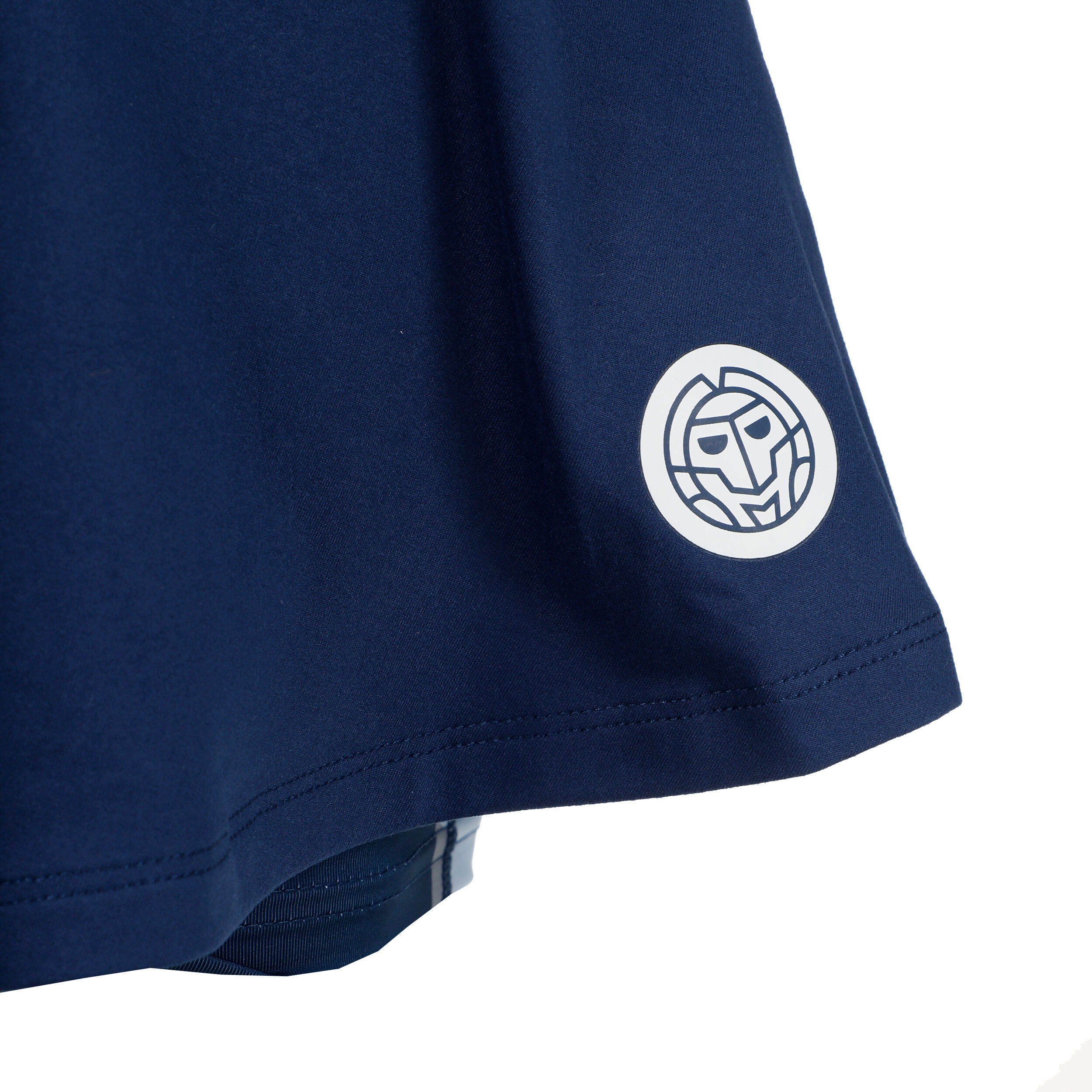 BIDI BADU New York 2024 Printed Wavy Jupe Femmes - Bleu Foncé