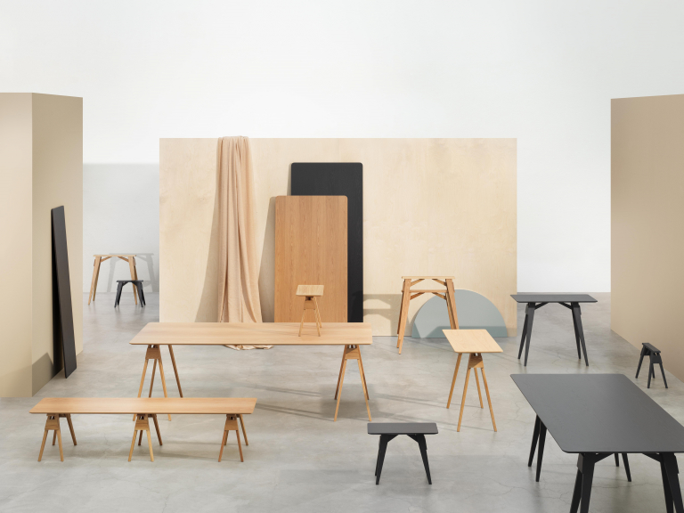 Design House Stockholm Arco bijzettafel large naturel