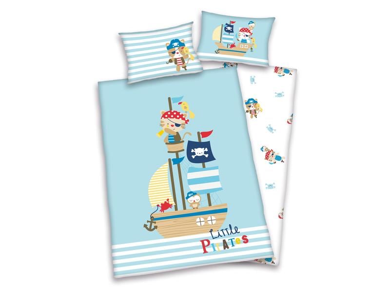 Herding Kinderbettwäsche Little Pirate 100 x 135 cm   40 x Bettwäsche für Kinder