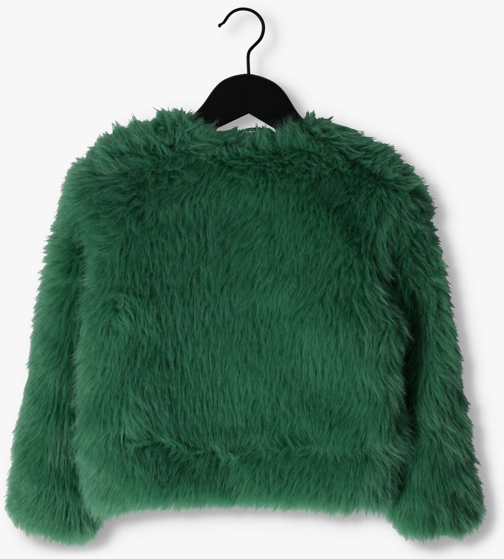LIKE FLO groene like flo faux fur jas f209-5398