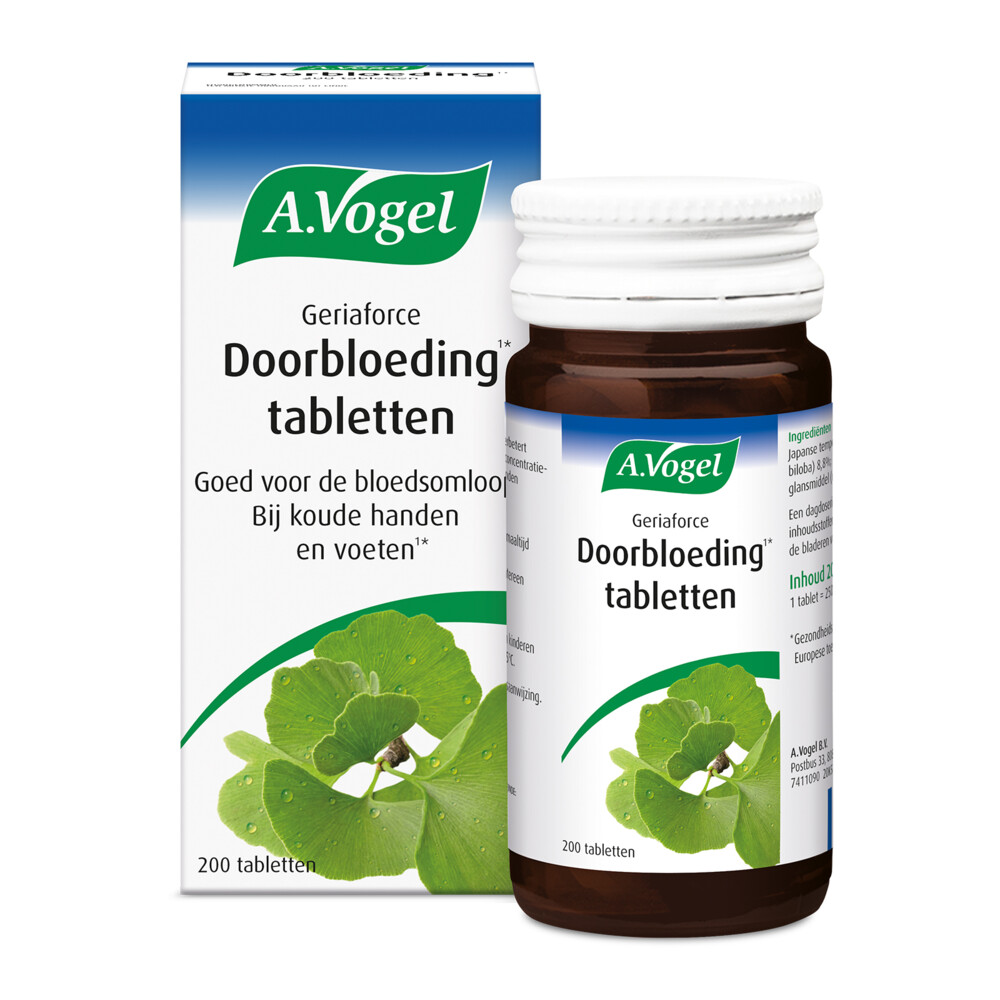 A.Vogel Geriaforce Doorbloeding200 tabletten