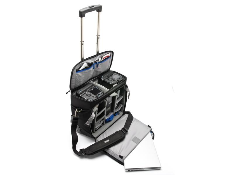 Think Tank Kameratasche Airport Navigator Schwarz Trolleykoffer mit zweiseitigem Zugriff auf Kamera