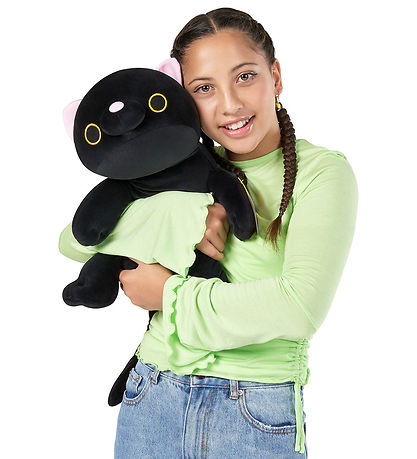 Hug A Lumps Kuscheltier m. Gewicht - 40 cm - Katze - Luna