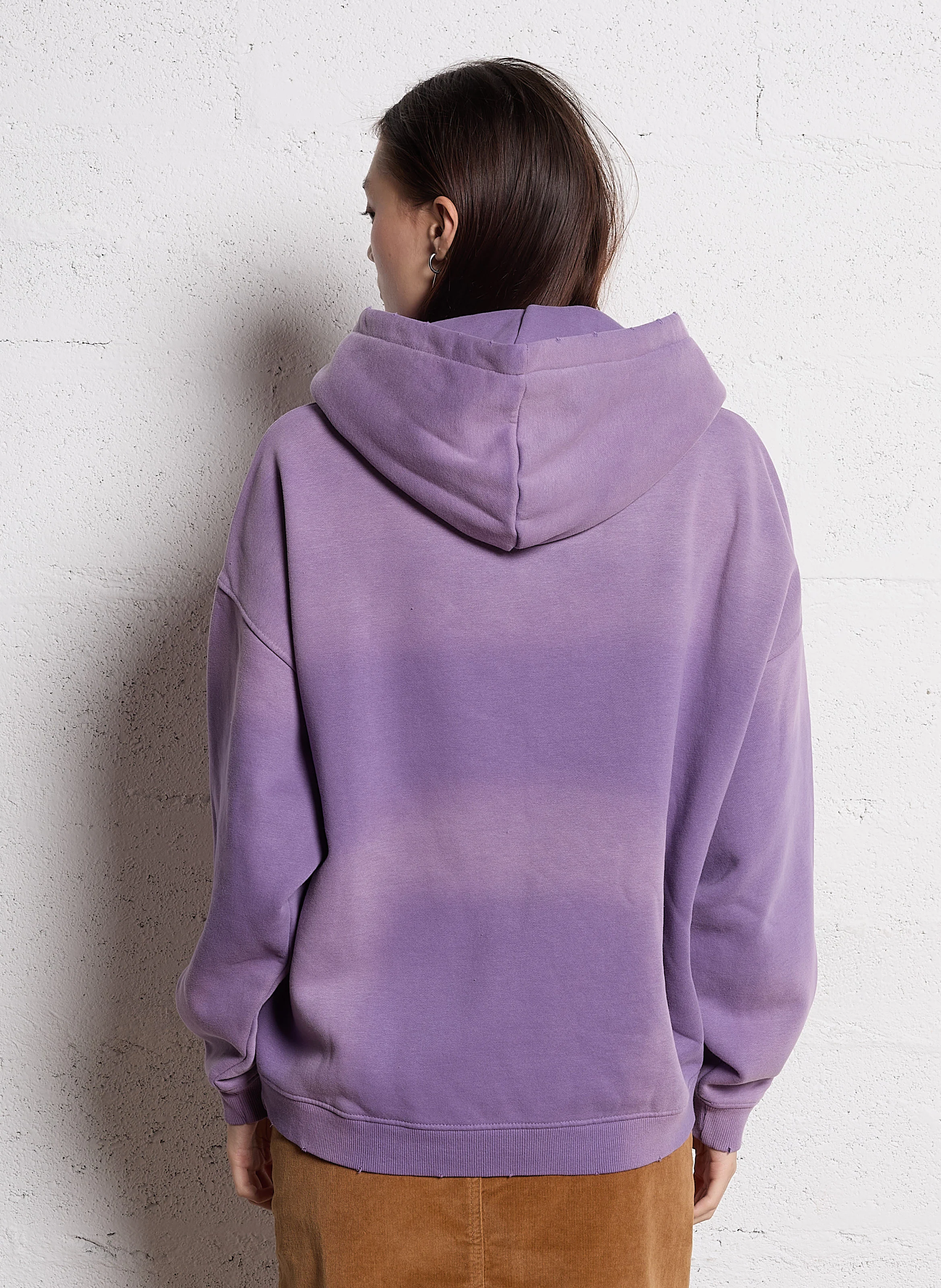 SKYLER MISSOURI - Sweat à capuche en coton mélangé | Violet