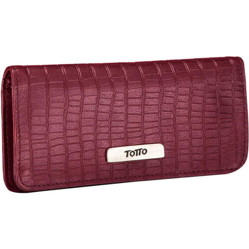 Totto - Cartera cuero Vitim Rojo