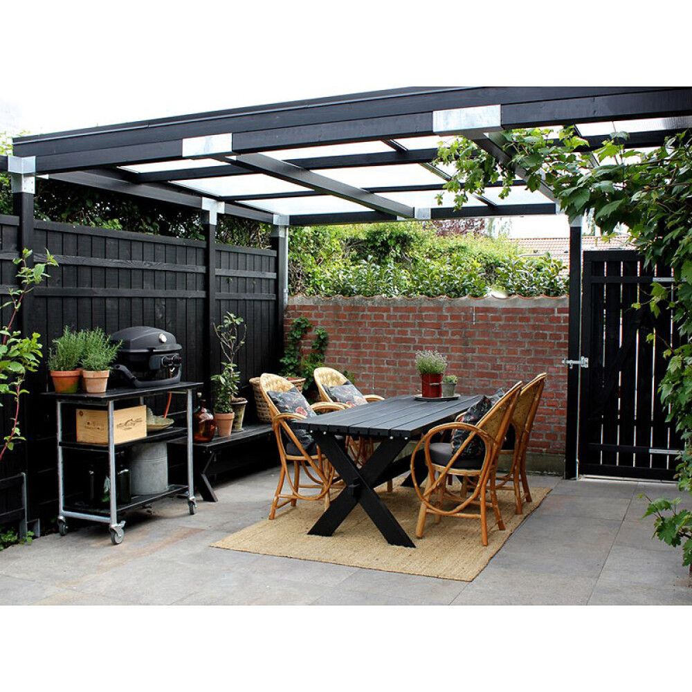 PORT PLUS RUSTIK 100X138CM SVART