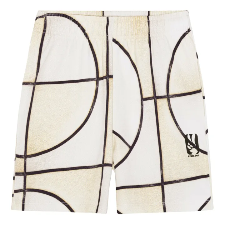 Molo Short Molleton Adian Coton Bio | Ecru