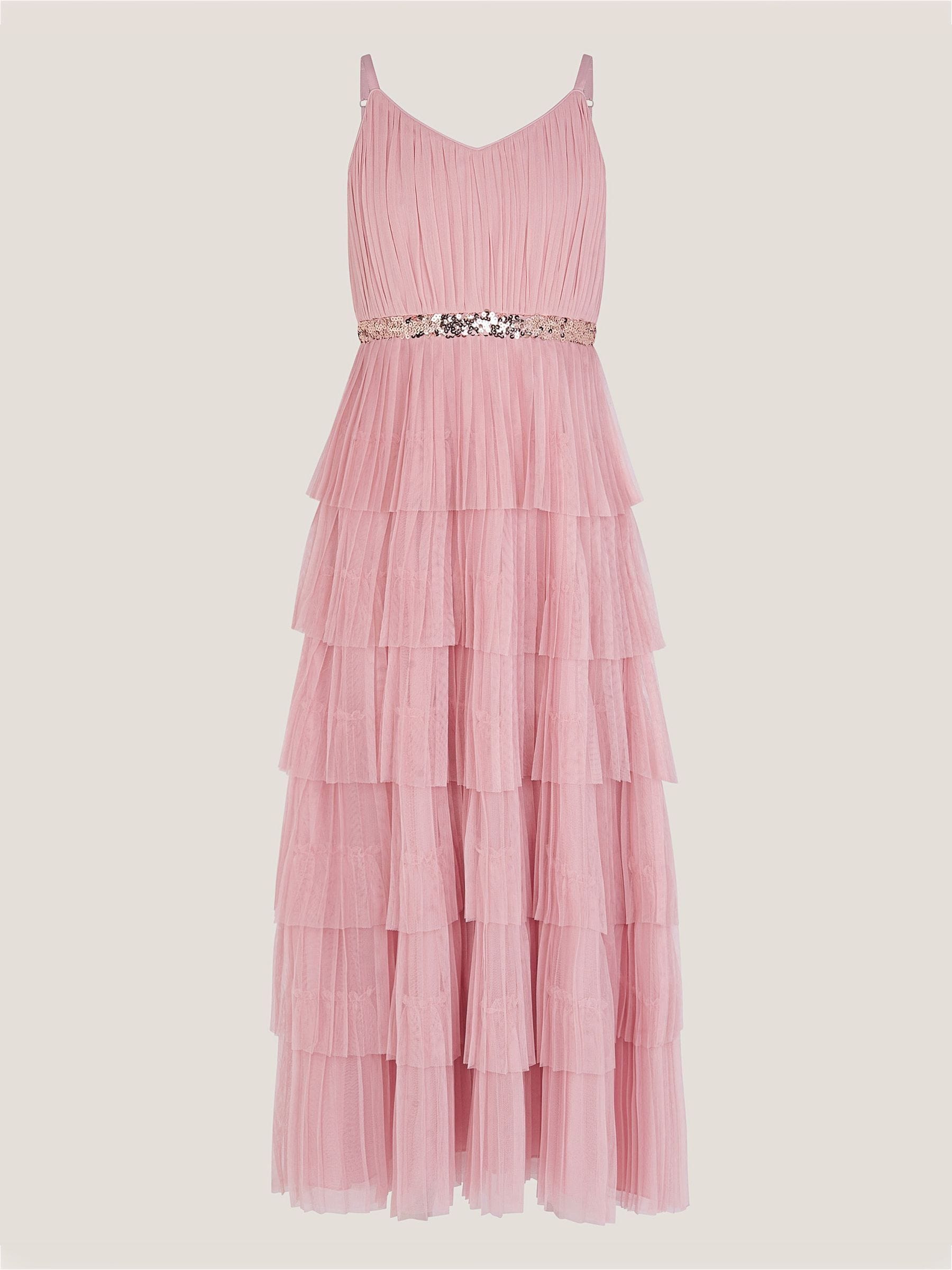 Monsoon Fiorella Sleeveless Tiered Maxi Dress