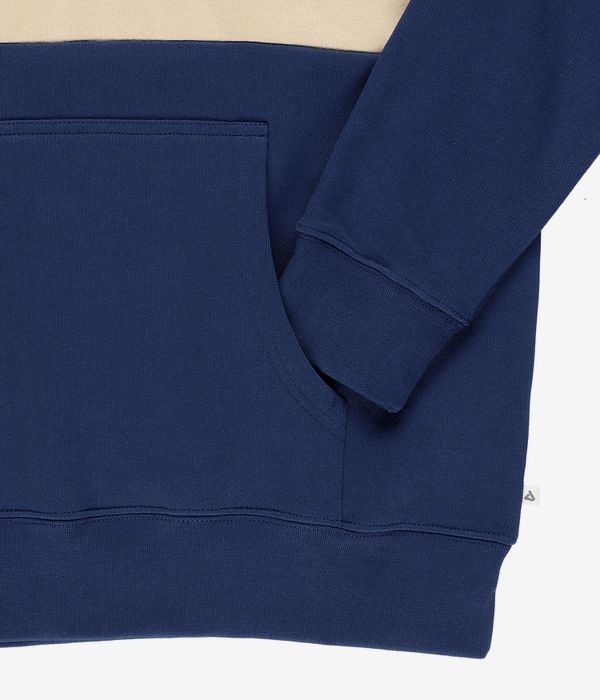 Anuell Venator Organic Half Zip Hoodie (navy red beige)