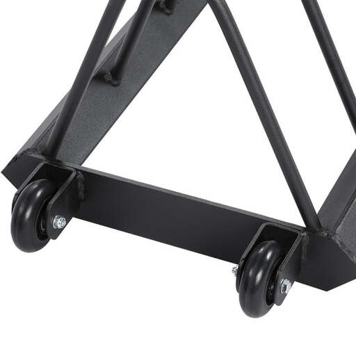 Suporte para anilhas olímpicas com rodas Bumper Fitness Tech