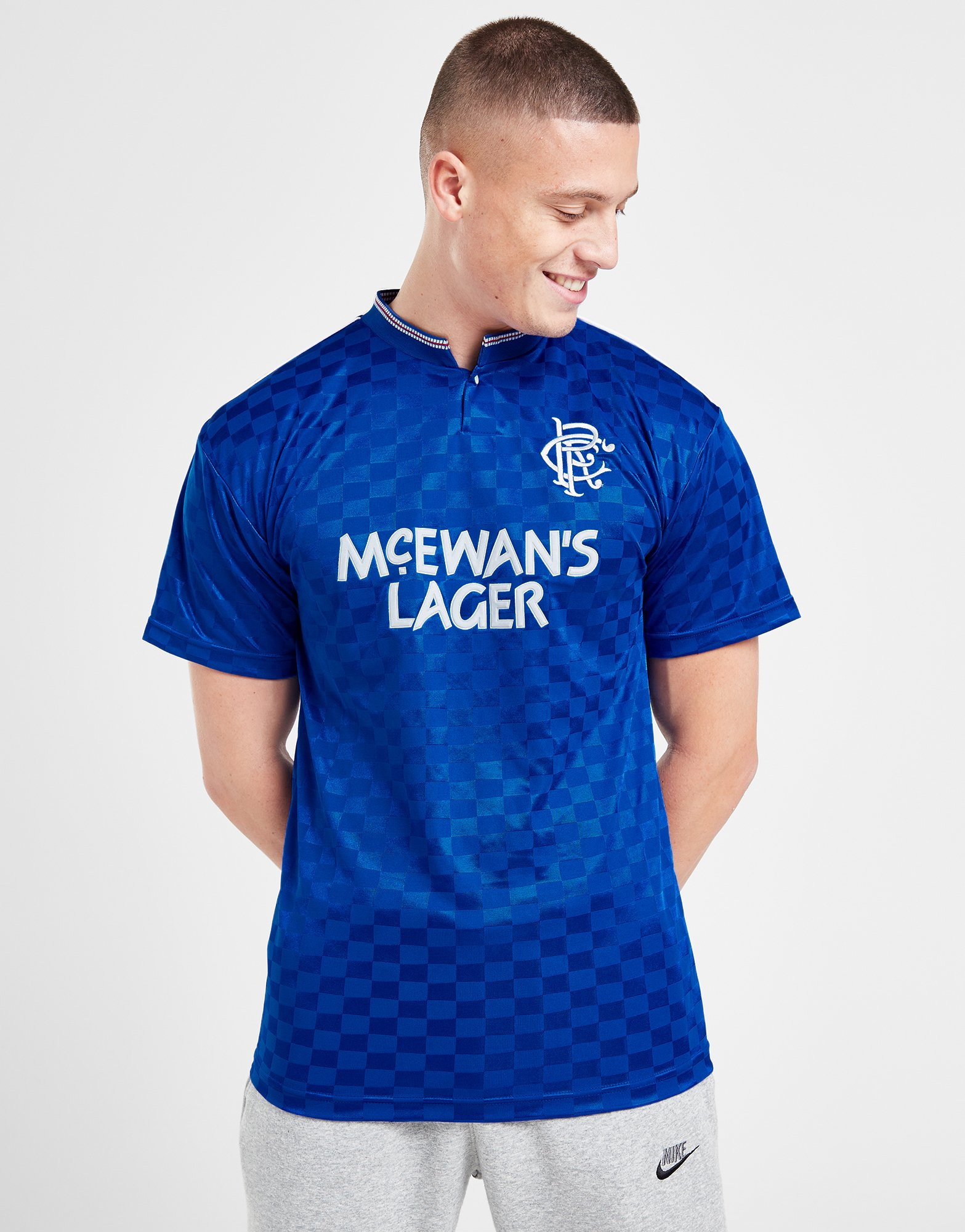 Score Draw Maillot Rangers FC '88 Rétro Match Domicile