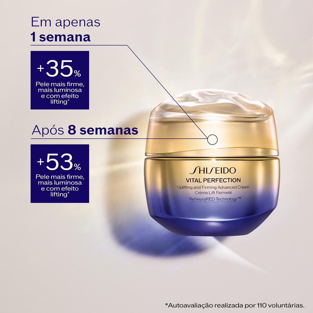 SHISEIDO Vital Perfection Uplifting Firming Advanced Cream (Recarregável) - 50ml