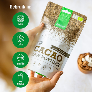 Purasana Vegan Cacao Raw Powder 200GR