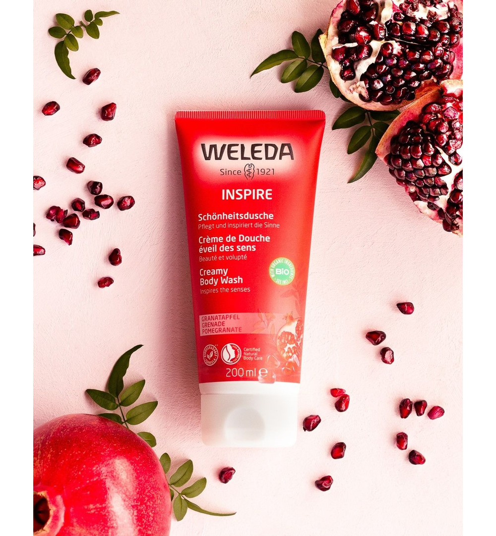 WELEDAgranaatappel inspirerende douchecreme (200 ml)