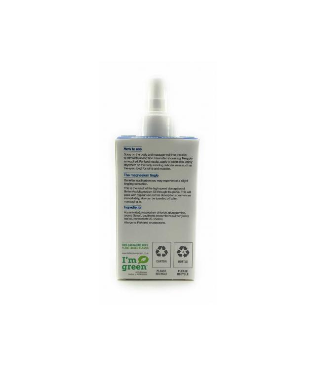 Óleo articular de magnésio Better You em spray, 100ml