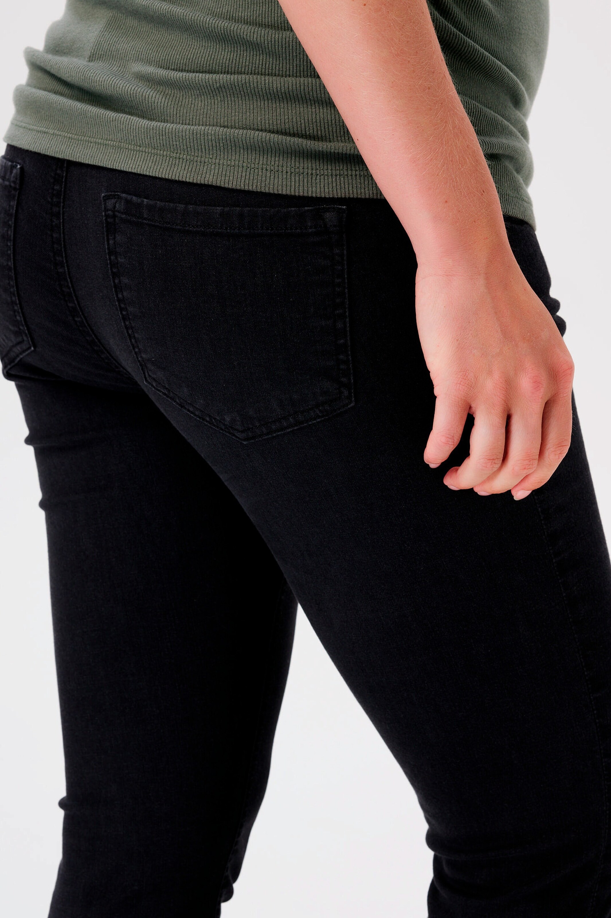 Noppies Skinny Umstandsjeans Avi Black Denim