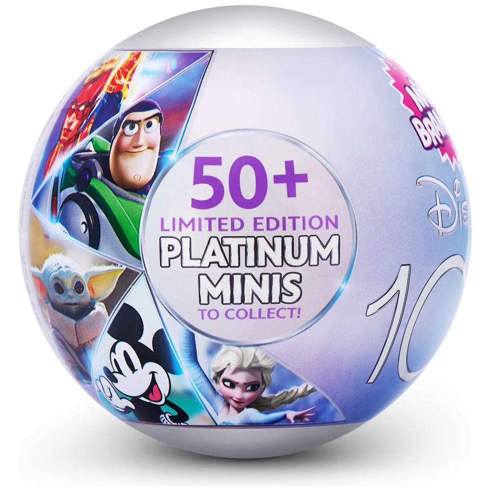 100 Mini Brands Limited Edition Platinum Capsule Assortment von ZURU