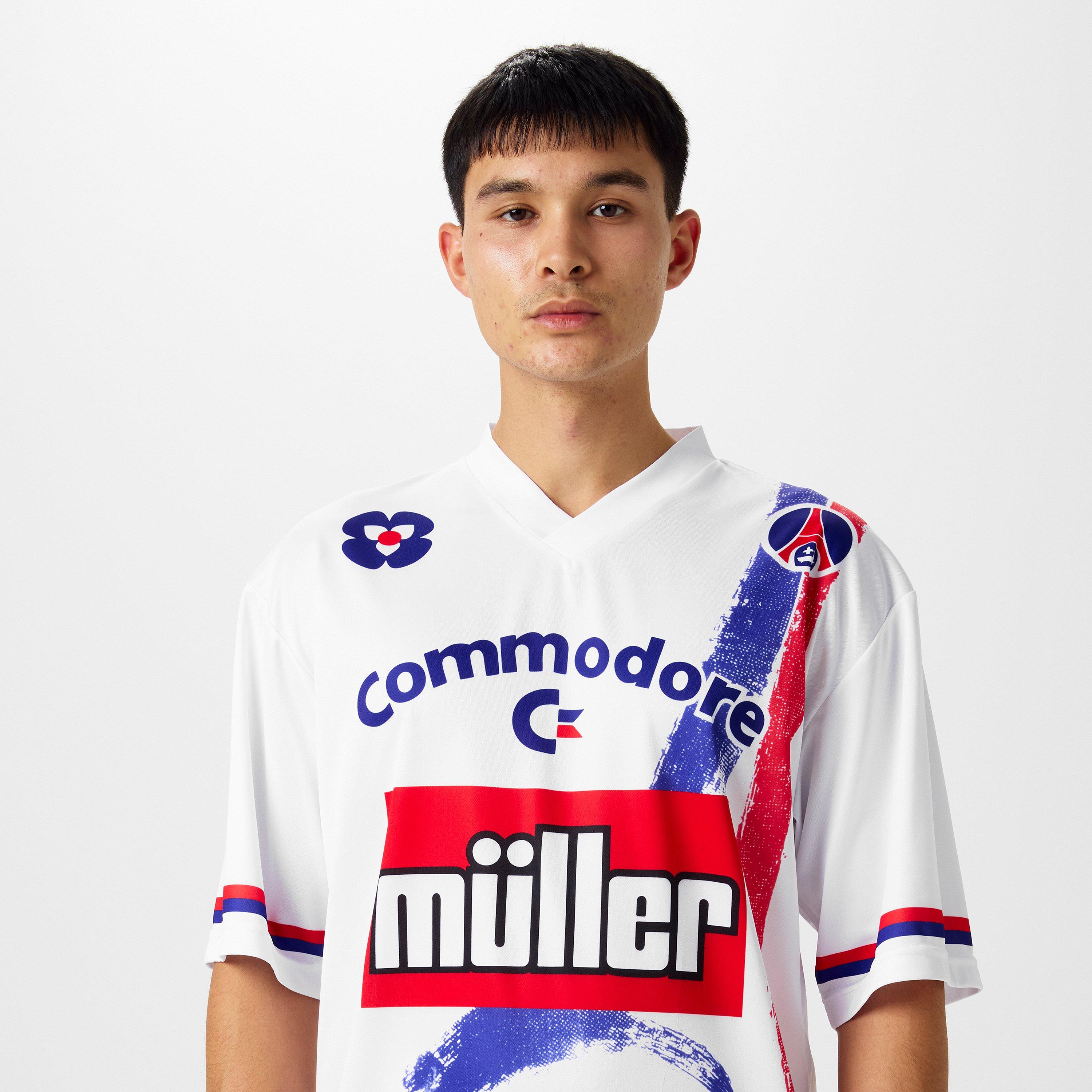 Score Draw ScoreDraw PSG Retro Home Shirt91 Adults