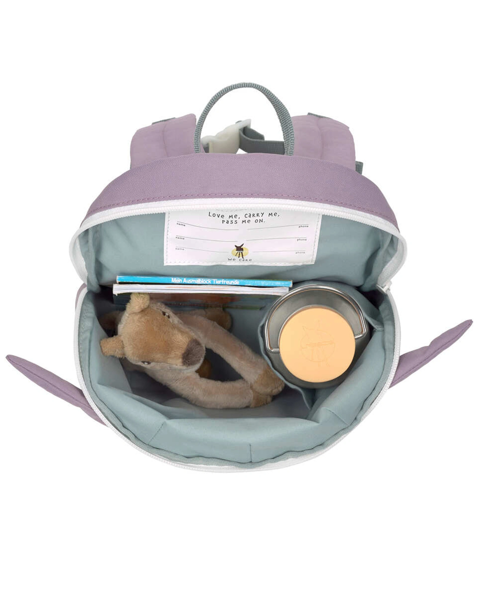 Kinderrucksack ABOUT FRIENDS – BUNNY (20x9,6x24) in lila
