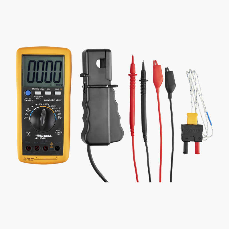 Digitalt multimeter, bil
