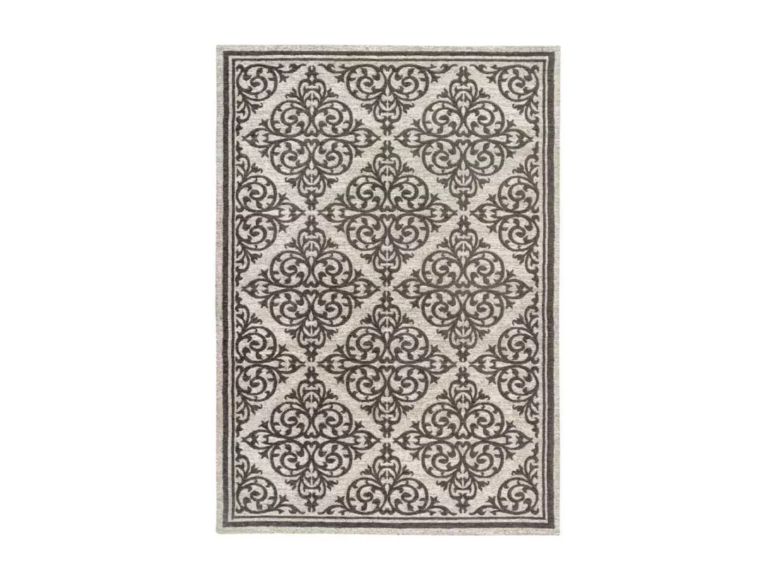 Tapis Tissé Oriental à Poils Courts 