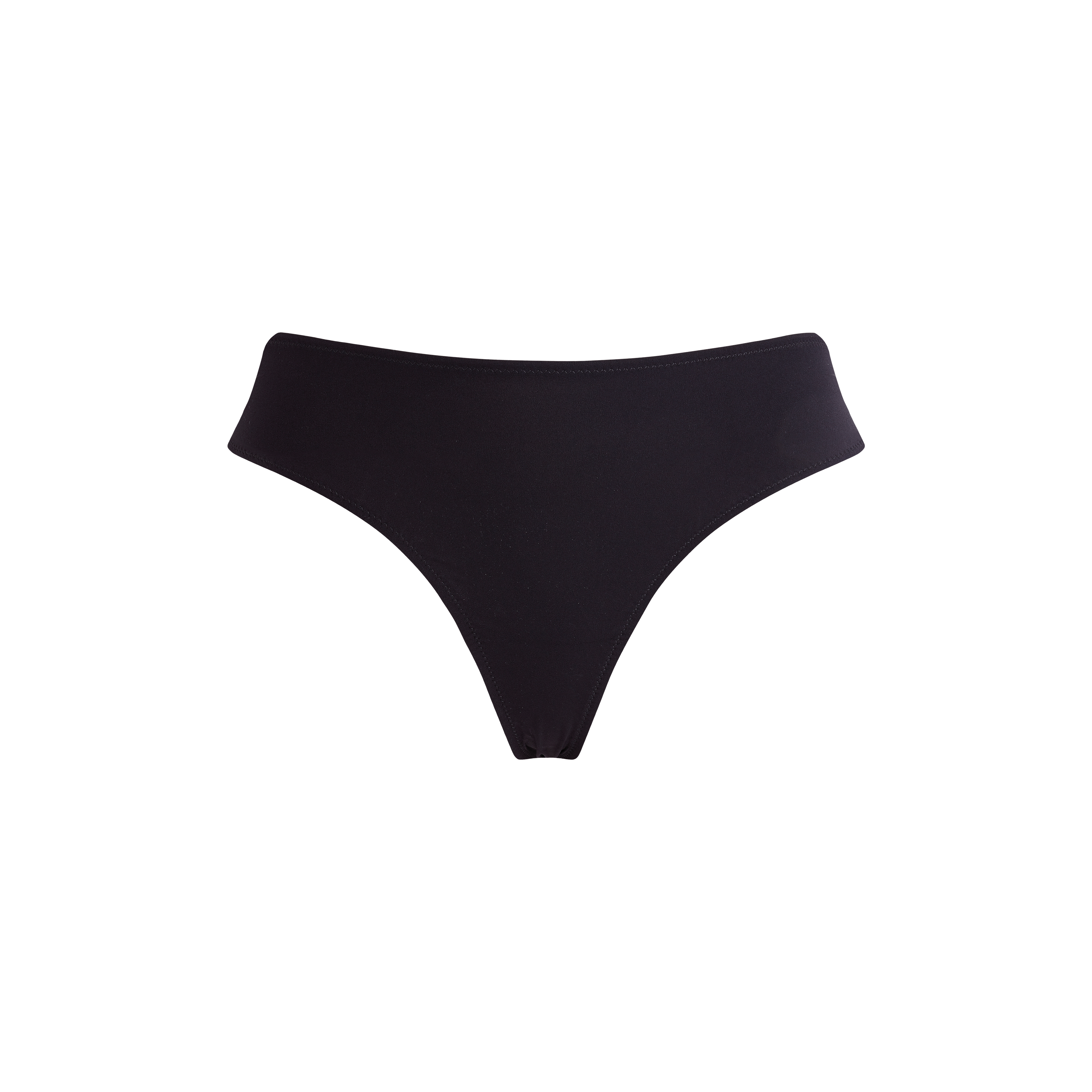 Bas de maillot de bain culotte midi femme uni