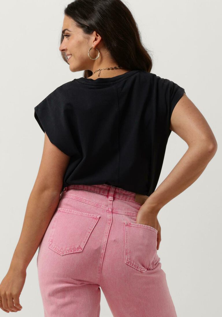 CATWALK JUNKIE grijze catwalk junkie top strong shoulder top
