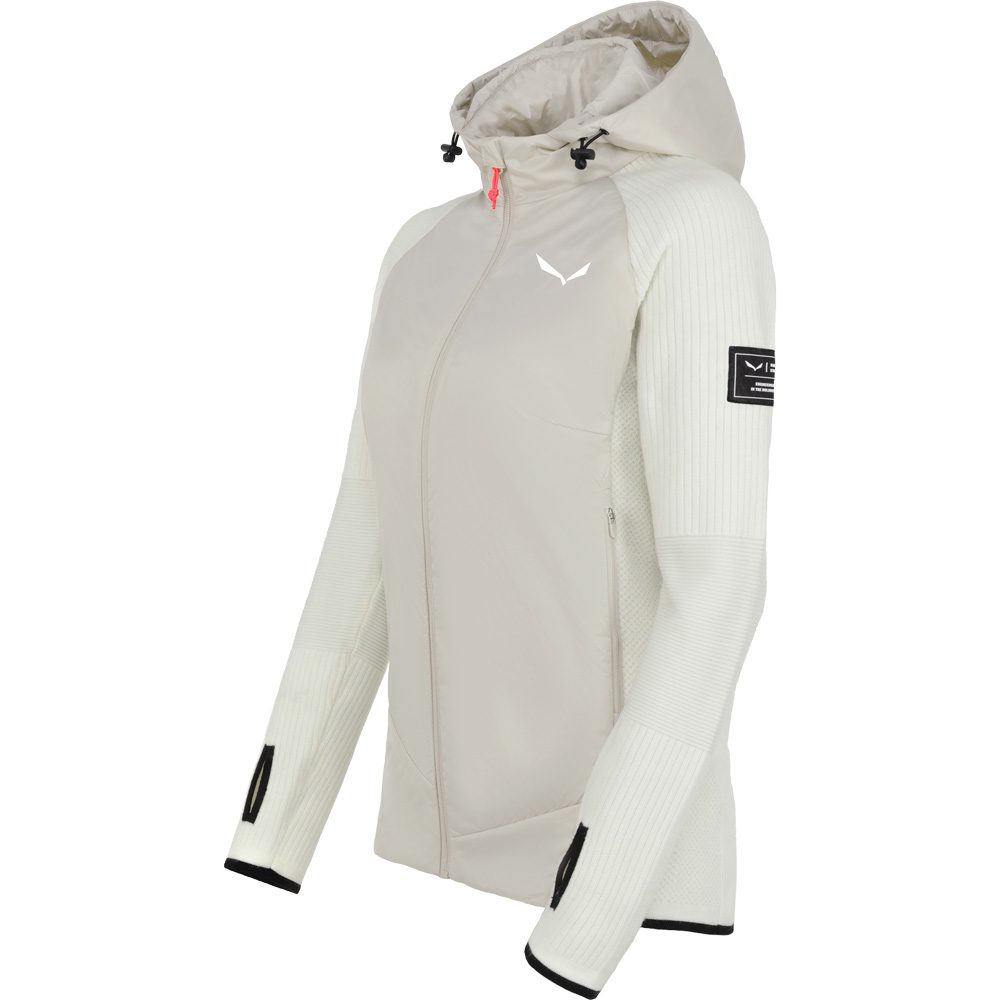 SALEWA Fanes Engineered Merino Hybridjacke Damen oatmeal