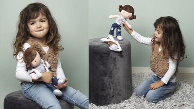 Teddykompaniet Besties Myk Dukke Holly 30 Cm