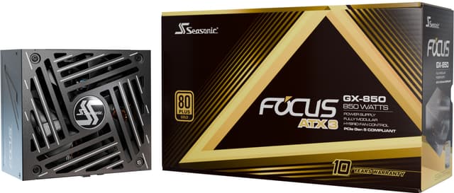 Seasonic FOCUS GX-850 850W strømforsyning