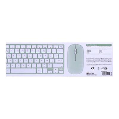T'nB iClick - ensemble clavier sans fil et souris sans fil - vert